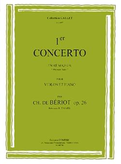 Solo n°1 du concerto n°1 en ré maj.